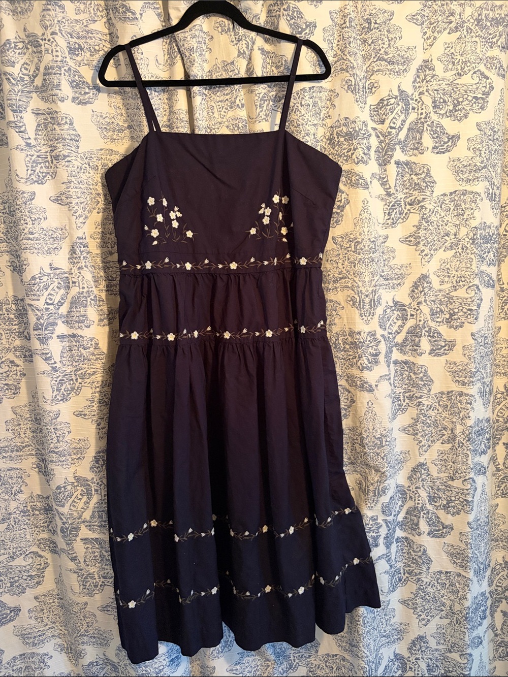 Embroidered Maxi Dress